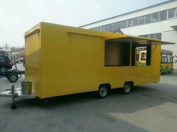 Certificação ISO ECE Fast Food Trailer Concessão Caminhão Rodoviário de Caminhões de Alimentos