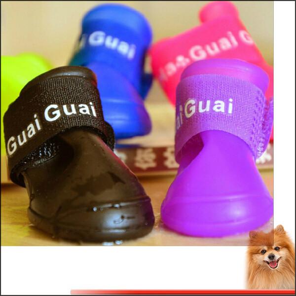 Puppy booties Water Protective Pet Shoes Booties Waterproof Rain