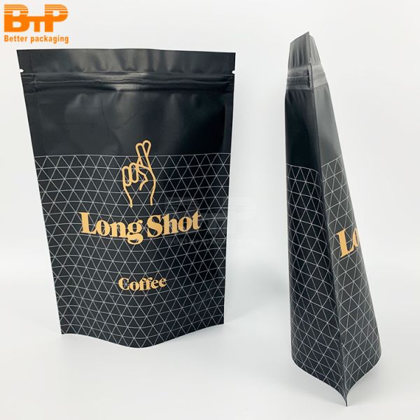 Gravure Printing MOQ 100 Ziplock Doypack Stand Up Bag Customized Logo Digital Printing Moisture Proof Packaging Coffee Tea