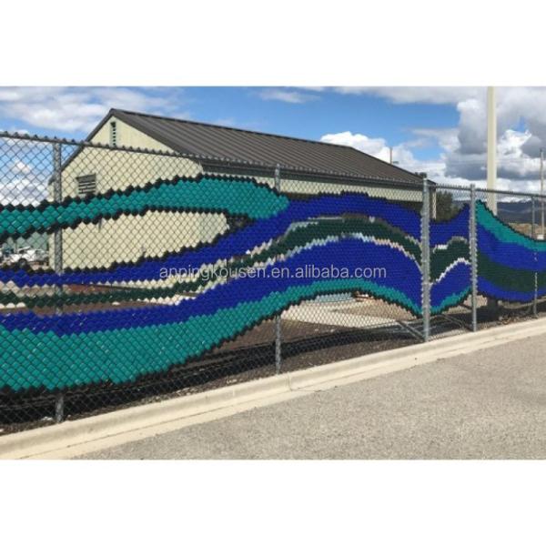 ECO FRIENDLY Perimeter Fence with Modern Stylish Chain Link Fence Covering 5 Foot