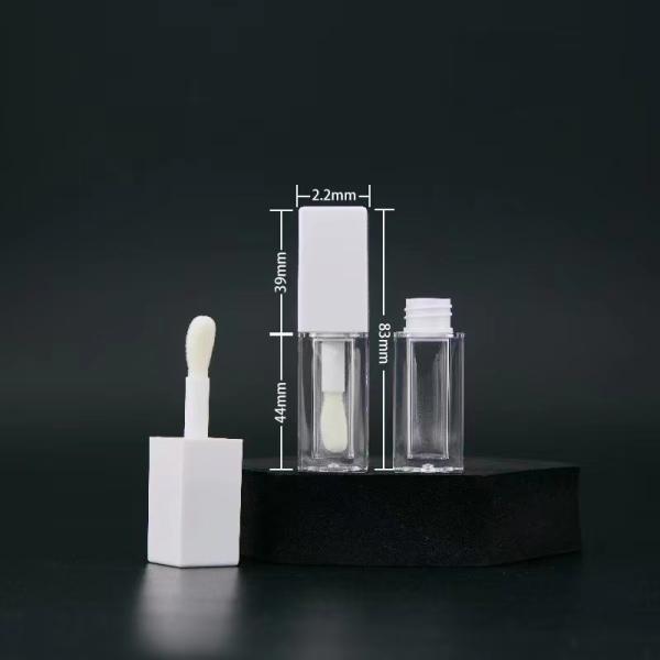 Big Head Brush 5ml Plastic Lip Gloss Tube Support Color Customization
