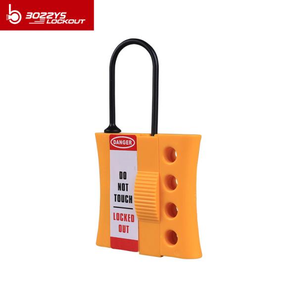 BOSHI New Product 4 Holes Nylon Body Material Lockout Hasp For Workplace
