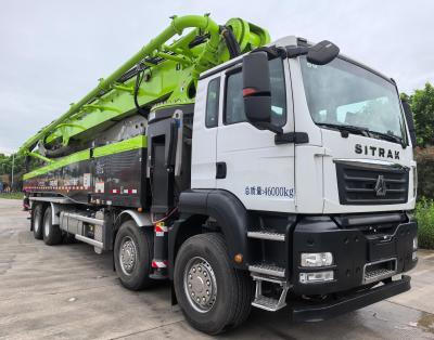 Zoomlion 62m Truck Mounted Concrete Pumps With Sitrak Chassis Euro 6 ZLJ5460THBKF