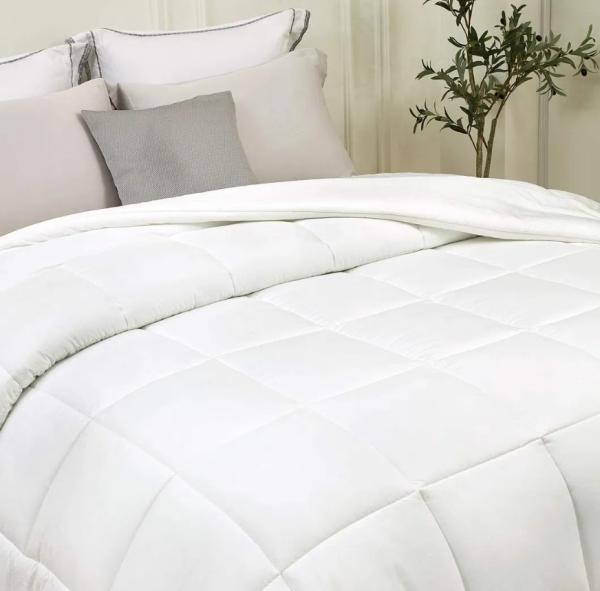 85gsm Mircofiber Warm White Comforter Hypoallergenic All Seasons Microfibre Duvet