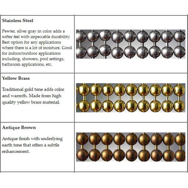 Round Ball Wire Mesh Curtain Steel High Tensile Strength Interior Decoration