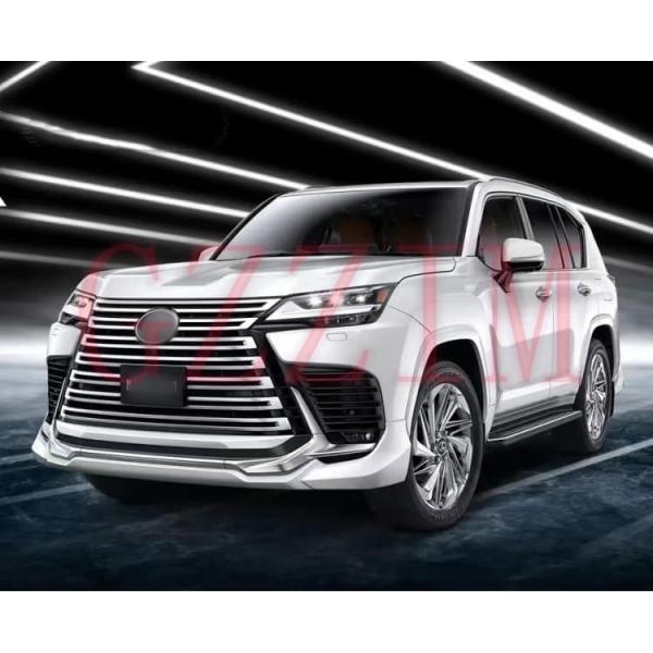 Parachoques delantero y trasero para coche, protector de parachoques, barra de toro para Toyota 2022 Lx600, kit de carrocería Modellista