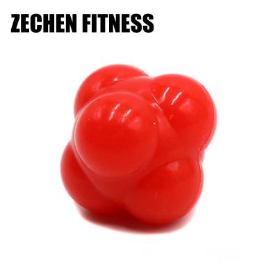 Hexagonal Rubber Speed Trainers Training Reaction Ball Set 7 Cm Agility Equipment