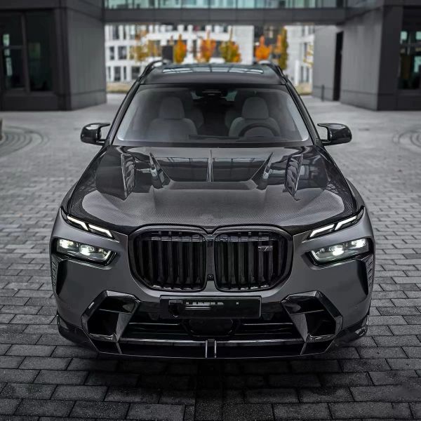 G07 Carbon Fiber Hood Bonnet Engine Cover LD Style BMW X7 Body Kit