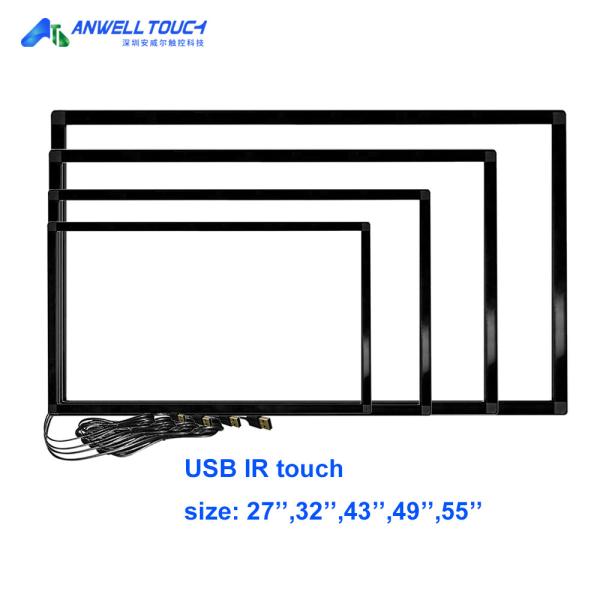 Contrôleur micro-touch 3M 32 pouces infrarouge multi-touch superposé cadre ouvert 16:9 pour écran tactile