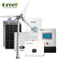 Générateur d'énergie solaire et éolienne hybride à ondes sinusoïdales pures LCD avec tension de sortie 110v et 220v