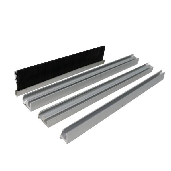 Dustproof Door Seal Industrial Brush Strip Custom Corrugated Nylon