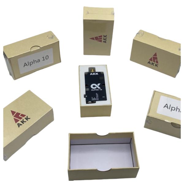 4.9G 5.8GHz FPV VTX 10W AKK Alpha 10 80CH 10 Watt Drone Video Transmitter TBS