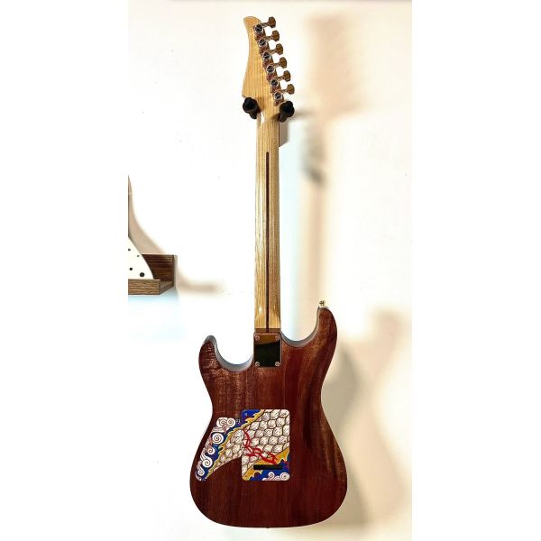 Custom Handpainted Electric Guitar Accept Guitar and Bass with OEM