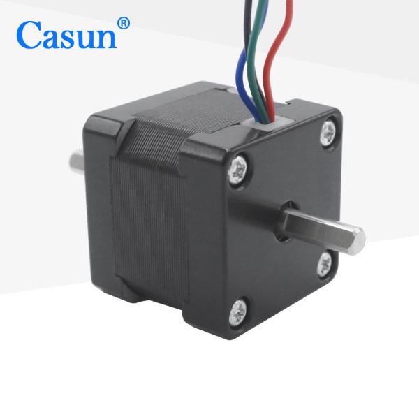Casun Nema 14 Hollow Shaft Stepper Motor High Precision 2.7 V DC 1.0 AMP for CNC Machine