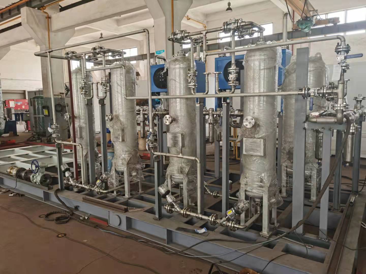 Блок подготовки воздуха для КИП с трубопроводом по ASME B31.3