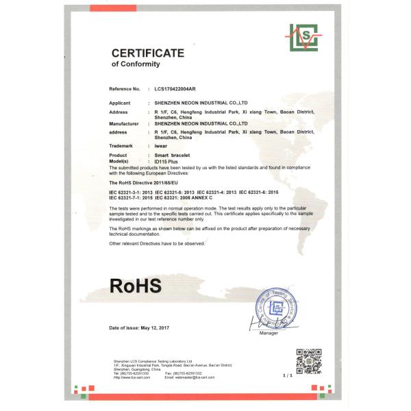 Дозор фитнеса электронного сплава отслежывателя фитнеса здоровья слайдера пластиковый водоустойчивый