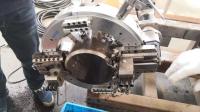 Coupe de 355 tuyaux et coupe froide taillante de tuyau portatif de la machine 14in
