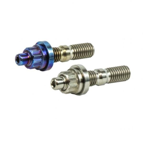 Grade 5 Titanium Stud Washer And Nut Exhaust Manifold Repair Kit