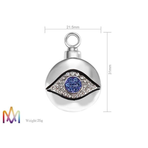 золы ожерелья урны кремации 25G выгравировали шармы ожерелья