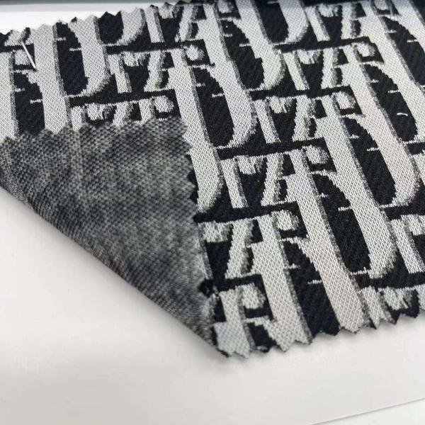 Cotton Polyester Jacquard Weave Fabric 97%Polyester3%Spandex 165cm 280gsm F01-Jy001