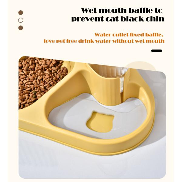 Small to Large Dog Water Dispenser with Automatic Feeder and Water Bowl Battery Operated