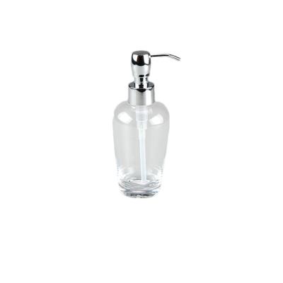 11OZ Dispensador de Sabão de Vidro de Cristal Garrafas de Vidro de Cozinha Sabão de Mão