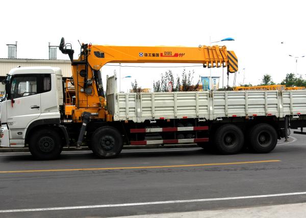 Economical Heavy Things Lift Truck Loader Crane , 16 Ton Truck With Crane