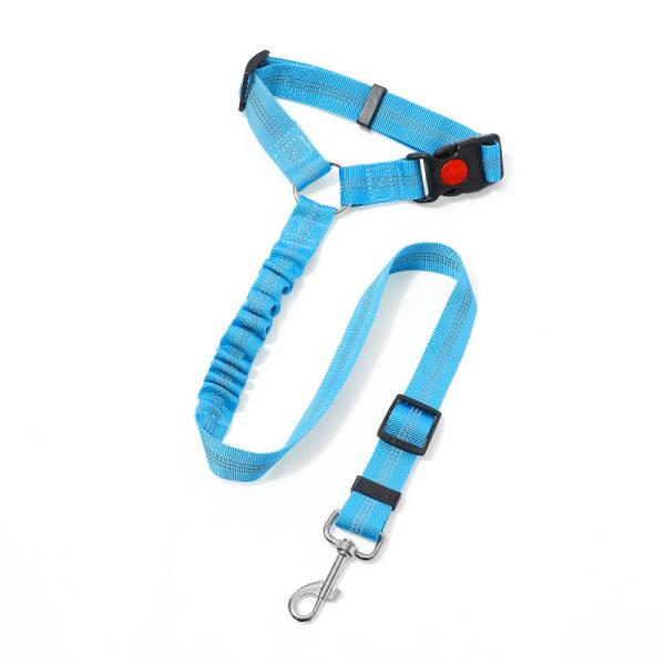 Premium Quality Dog Seat Belt | Heavy-Duty Pet Car Safety Harness | Durable Polyester Vehicle Restraint | Professional Grade Car Leash (4 Colors Available)