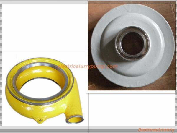Metal Rubber Foam Transer Slurry Pump Spare Parts / Vertical Pump Parts