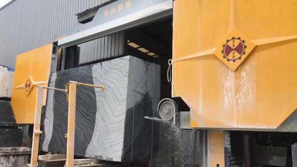 Max Processing Size 3500*3500*2100mm Diamond Wire Saw Machine For Heavy-Duty Cutting