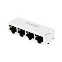 XFATM2-C4-4 10/100 inventario LPJF46287CNL-2 del conector de Ethernet RJ45 del puerto de la base-T 1x4
