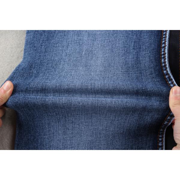 9,5 material elástico polivinílico de los vaqueros de la tela del dril de algodón del spandex de algodón de la onza el 75% Ctn 21%