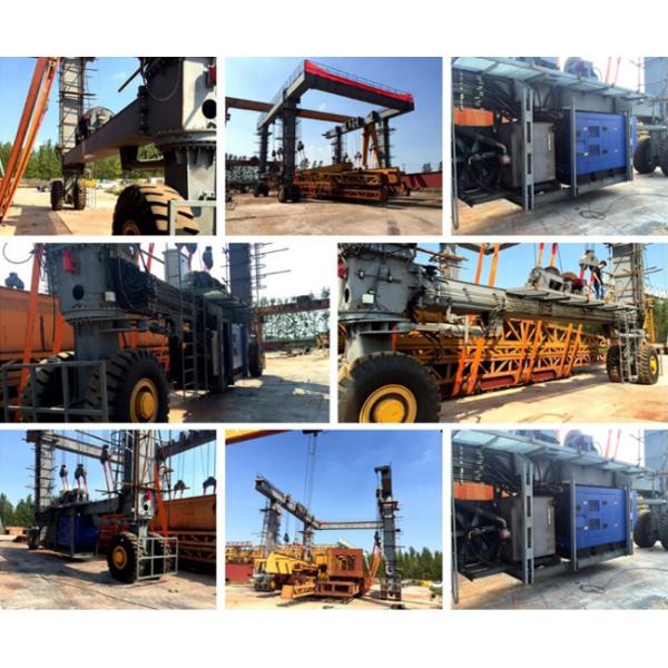 электрическая мобильная польза шлюпки/яхты крана гавани 320T поднимаясь с компактной текстурой