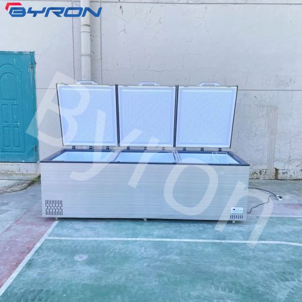 Energy Saving Commercial Deep Freezer OEM Commercial Display Chest Freezer