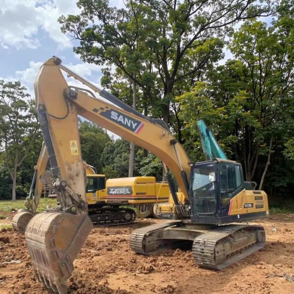 22 Ton Used Hydraulic Crawler Excavator SANY 215H Pro Secondhand Construction Machinery