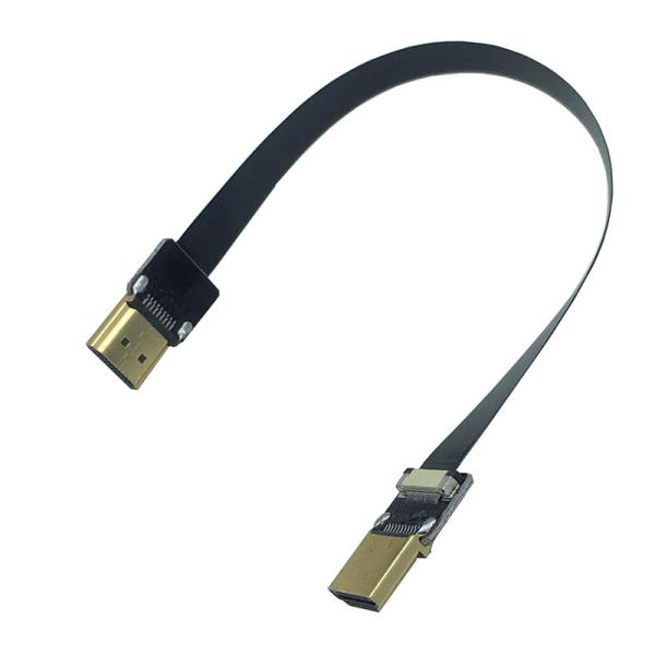 FPV A Male To HDMI Male Micro HDMI Ribbon Cable For Aerial Photography
