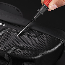 Bike Phone Mount Bag Bike Front Frame Handlebar Bag Waterproof Bike Phone Holder Case Bicycle Accessories Pouch