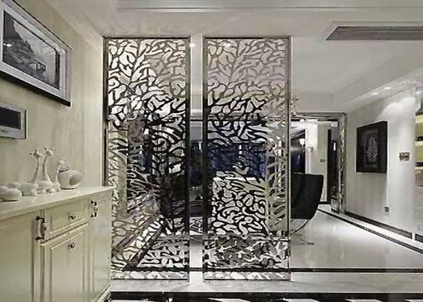 Stainless Steel Decorative Metal Screen Panels With Partitioning / Concealing Function