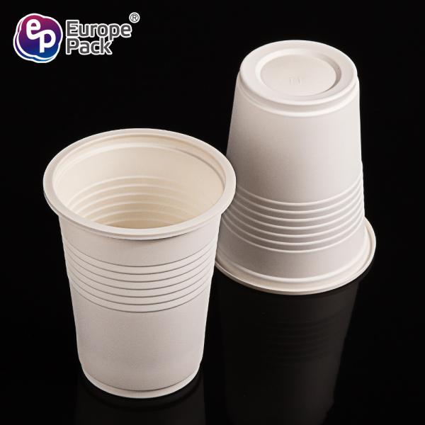 Europe-Pack eco friendly products cornstarch plastic 9 oz disposable water cup
