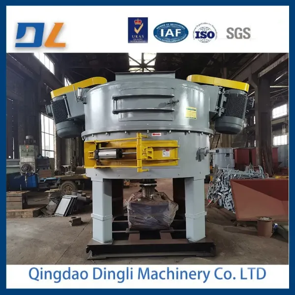 Foundry Sand Mixer Sand Mixer Machine with Grinding Wheel and Rotor