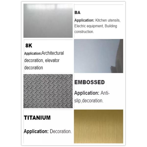 Anticorrosive Patterned Stamped Stainless Steel Sheet Thickened Inoxidable