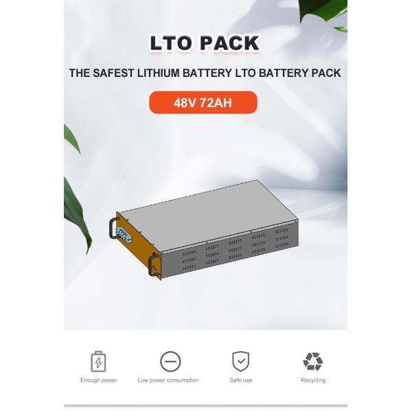 Батарея лития 48V 72Ah LTO для резервного питания