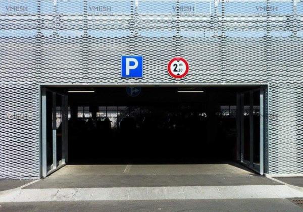 Stainless Steel Expanded Sheet Decorative Metal Mesh Cladding Wall Mesh