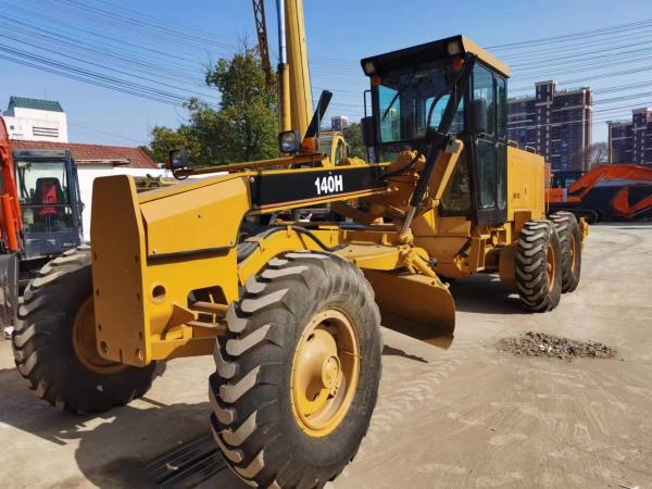 Affordable 140 Motor Grader Caterpillar 140G 140K with 6CTA8.3 Engine Model