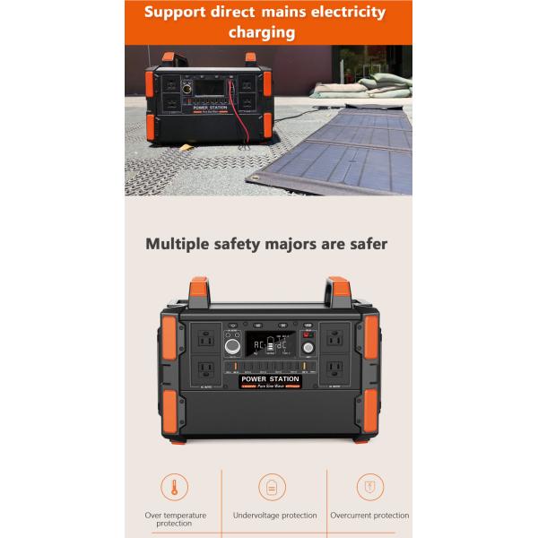 Силы располагаясь лагерем 1KW RoHS генератора домочадца станция солнечной энергии солнечной портативная