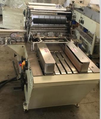 Linha de produção automática pacote do lenço de papel do tecido do bolso do monocanal que envolve o dispositivo