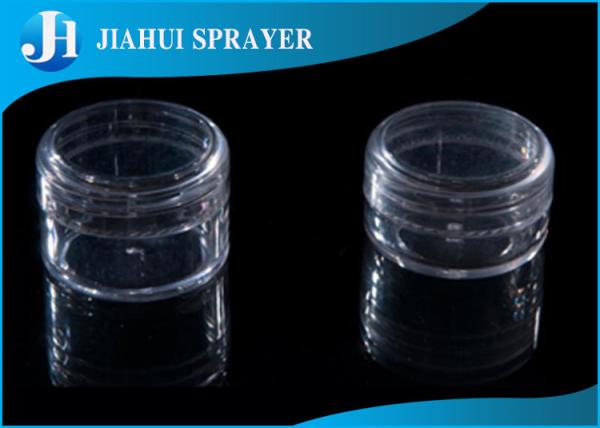 Transparent Plastic Cosmetic Containers Clear 100ml Tiny Shape Convenient OEM Offered