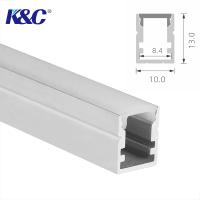 Pequeño canal cuadrado de la tira de la luz de techo 10*13m m LED con el difusor