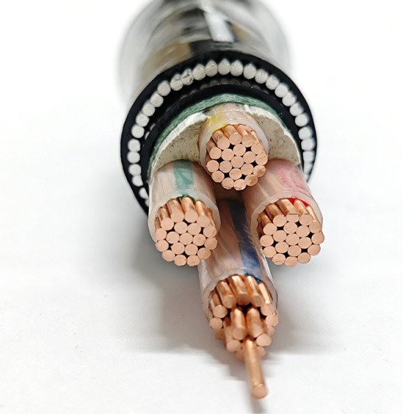 YJV32 XLPE Power Cable 4x185+1x95mm2 4x240+1x120mm2 Pure Copper 0.6KV 1KV