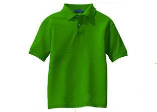 Bright Colored Custom Cotton Polo Shirts Short Sleeve With Personalized Printing